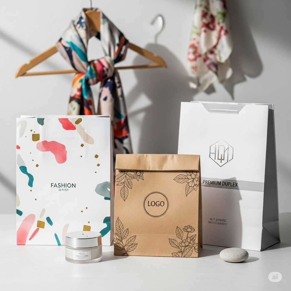 Comparativo de papéis offset, kraft e duplex